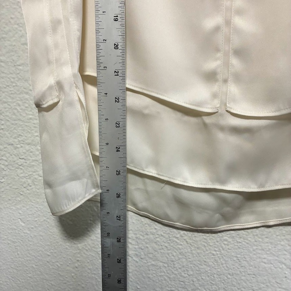 Amour Vert Zola Doubled - Ivory Size Small Top‎ - Picture 6 of 7